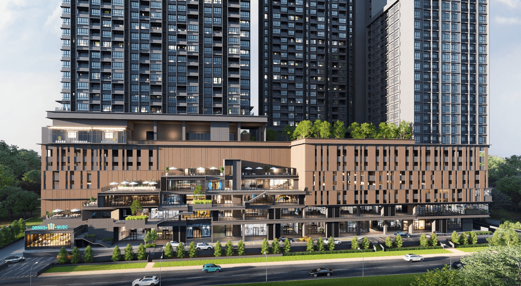 Avantro Residence @ Bandar Kinrara project view