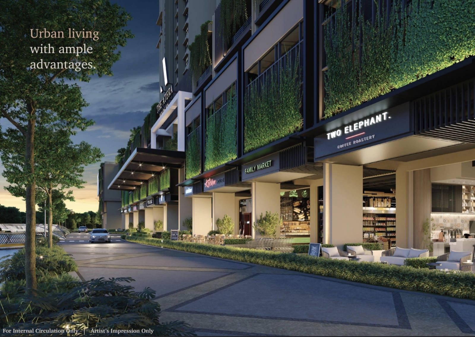 The Atera @ PJ project view
