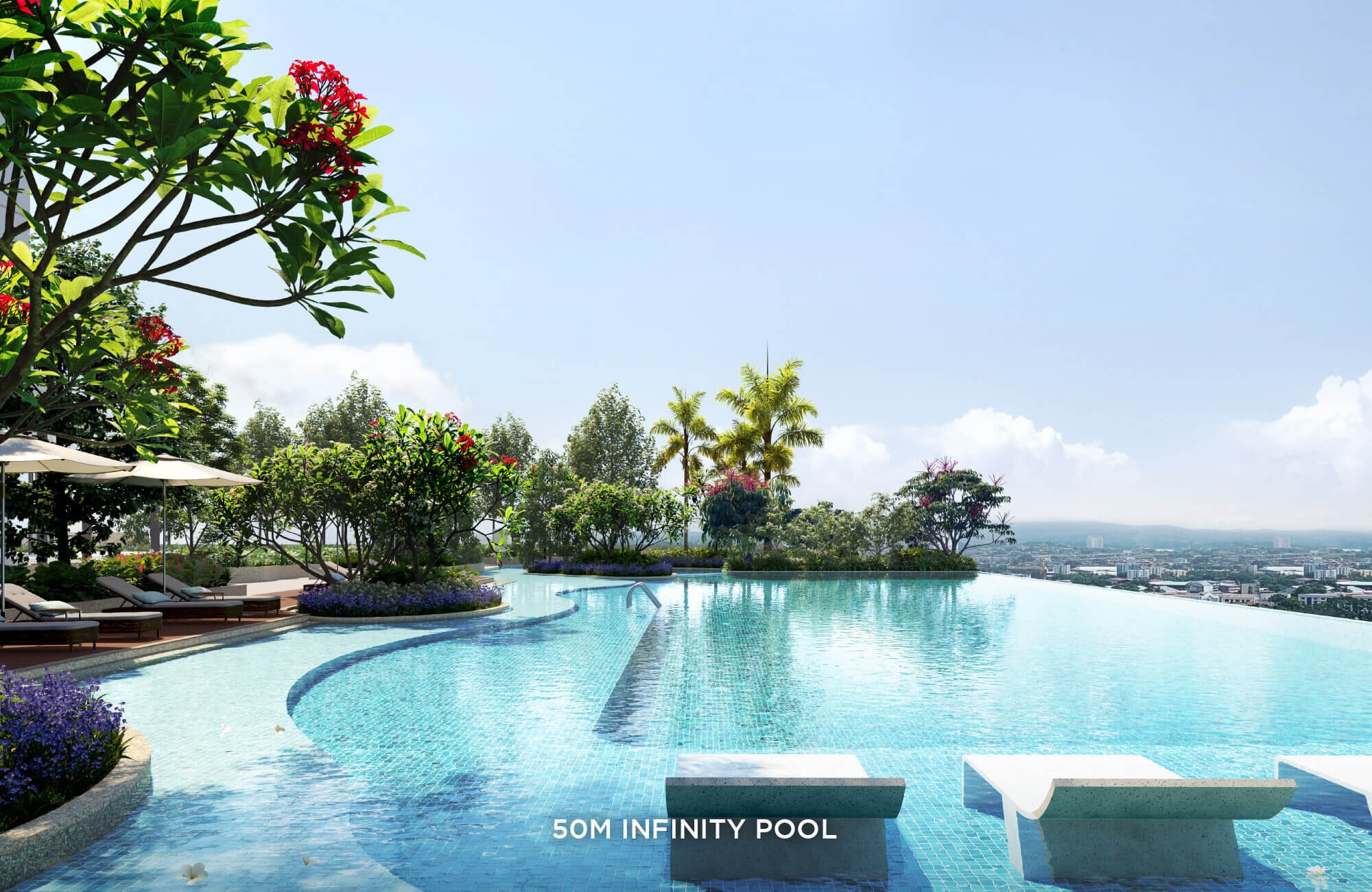 Sunway Flora marketing illustration